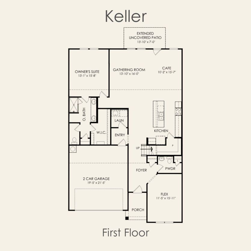 First Floor 4 br / 2.5 ba