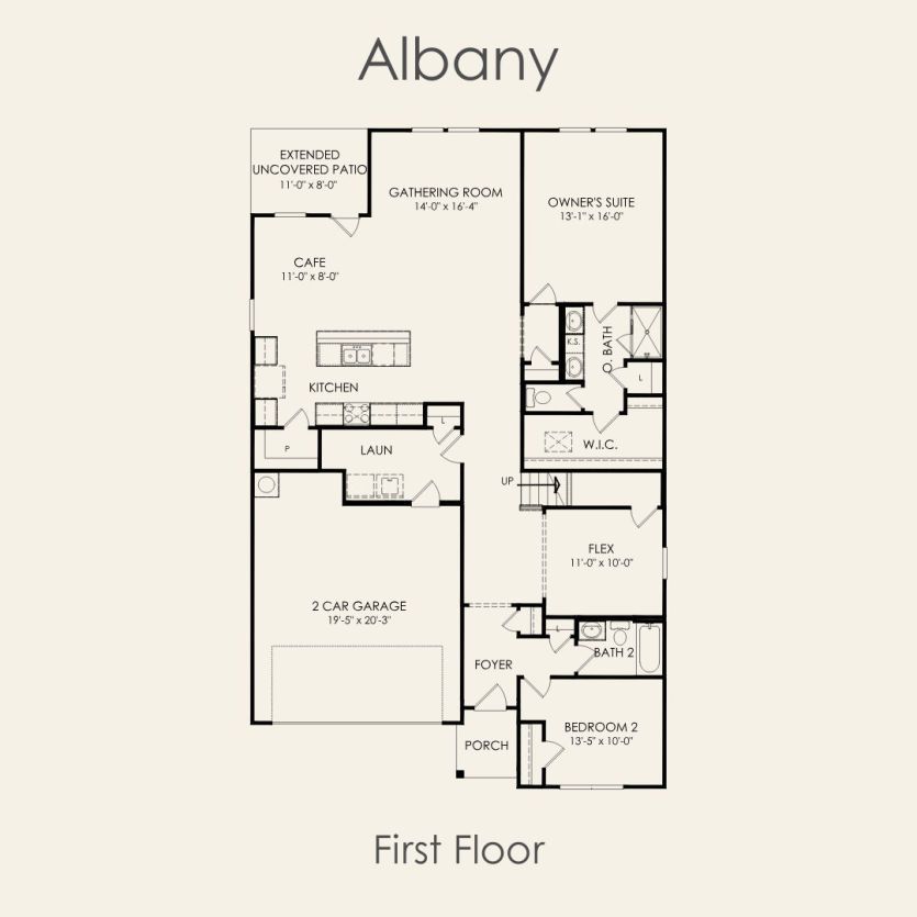 First Floor 5 br / 3 ba
