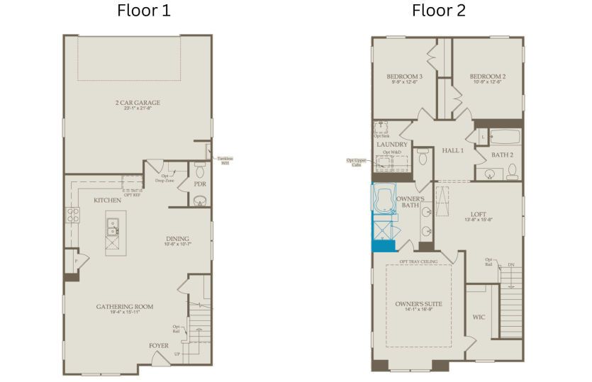 Floor Plan Level 1 & Level 2