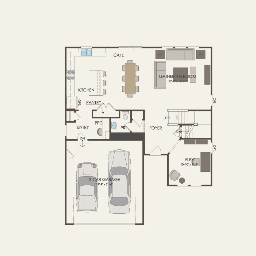 First Floor 3 br / 2.5 ba