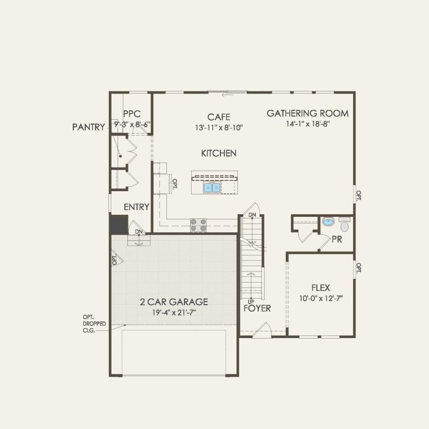 First Floor 3 br / 2.5 ba