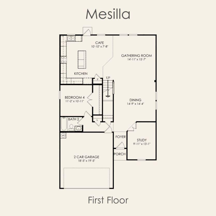First Floor 4 br / 3 ba