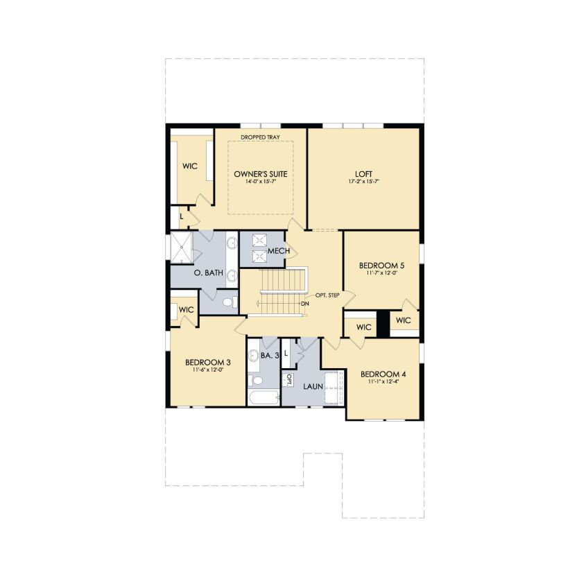 Second Floor 5 br / 3.5 ba