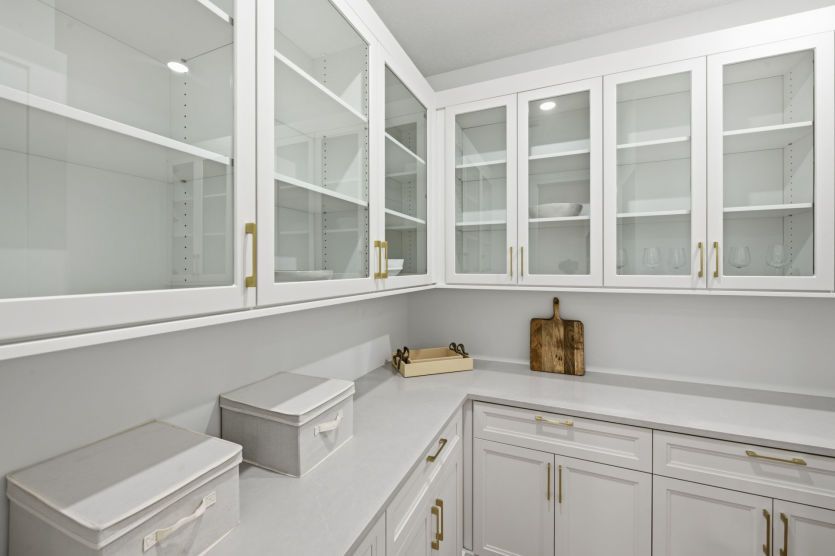 Designer Pantry with Plenty of Storage Space