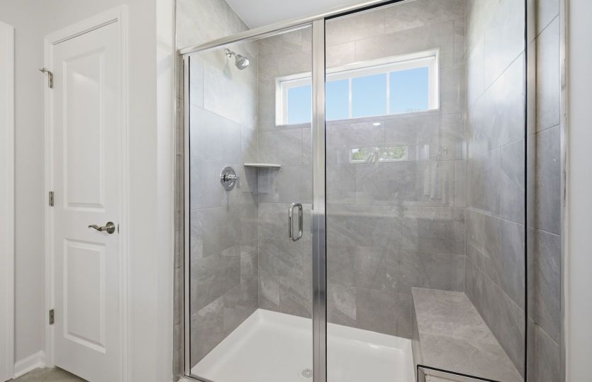 Harris #242 - Owner's Glass Walk-In Shower