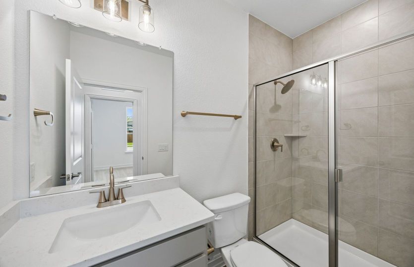 Secondary bathroom