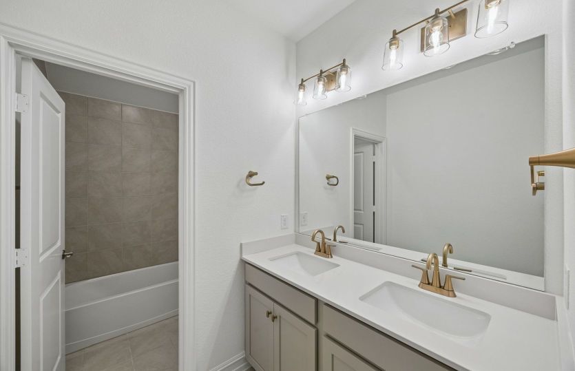 Secondary bathroom
