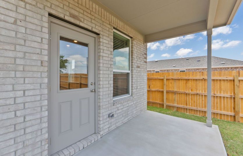 Covered Back Patio