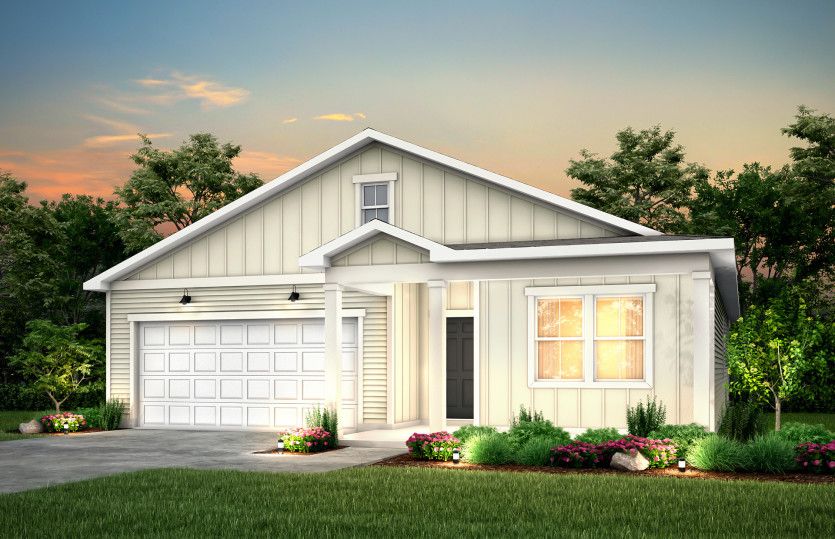 Ibis Exterior TD104 with low maintenance vinyl porch ceilings