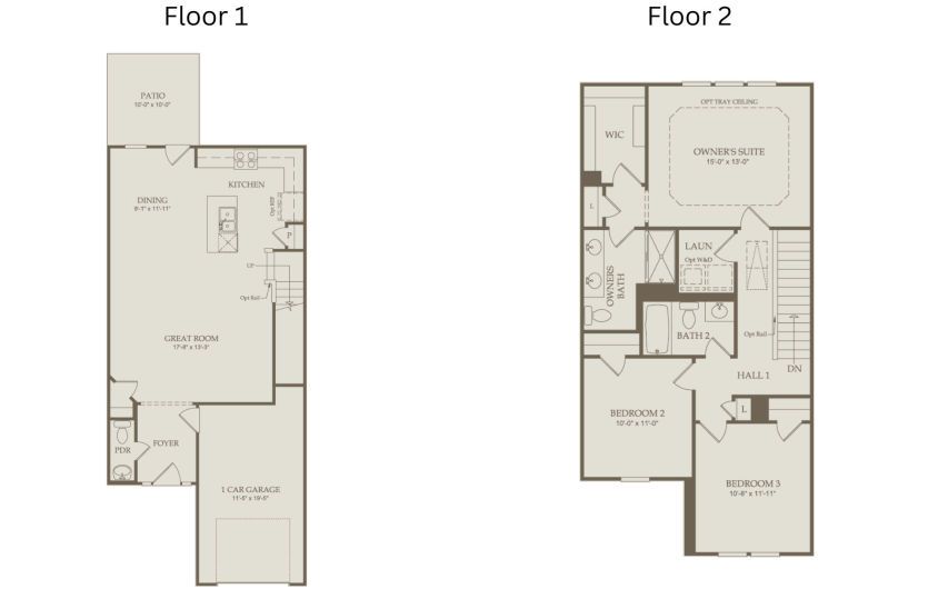 Floor Plan Level 1 & Level 2
