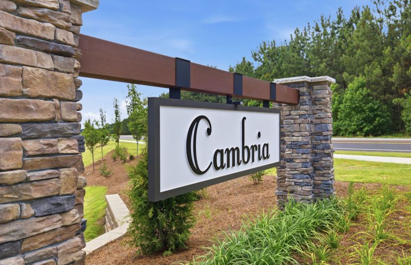 Welcome to Cambria! Come Tour our Beautiful Homes Today!