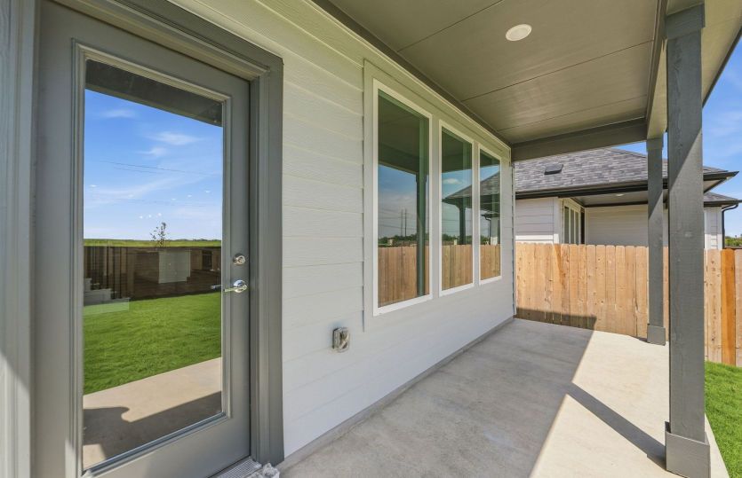 Covered Back Patio