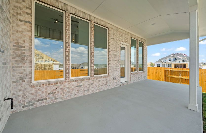 Covered Back Patio - Representative Photo