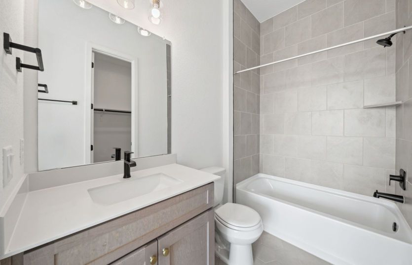 Secondary Bathroom - Representative Photo