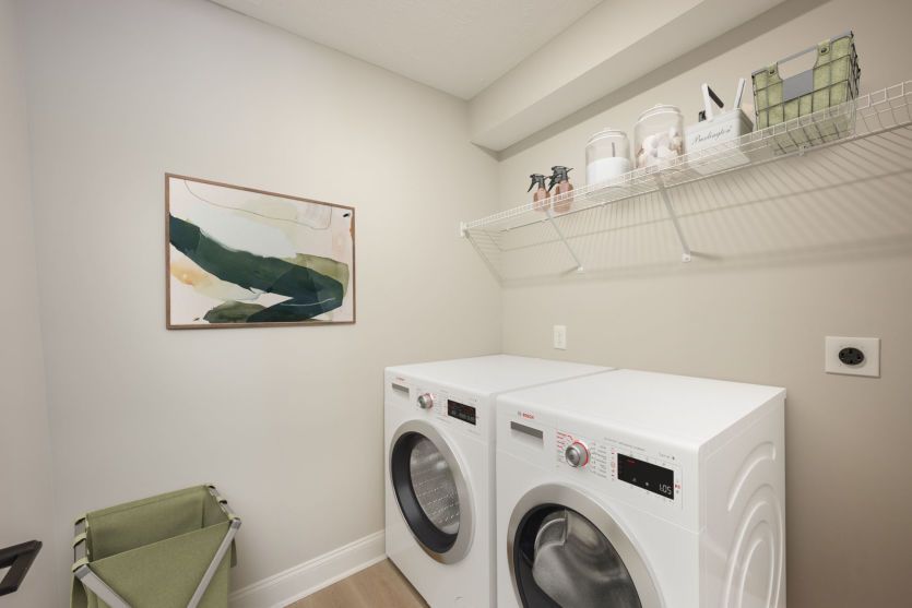 Laundry Room just Steps Away