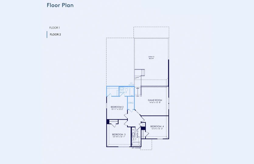 Puma Floor Plan, Quick Move-In Home, Floor 2