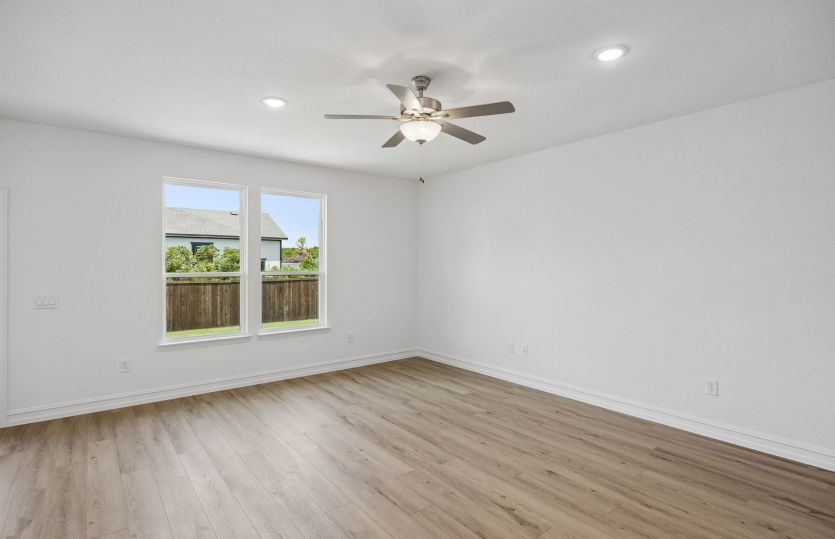 Spacious gathering room