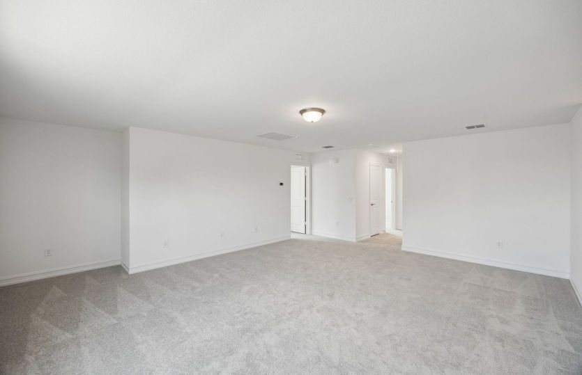 Game room on second level