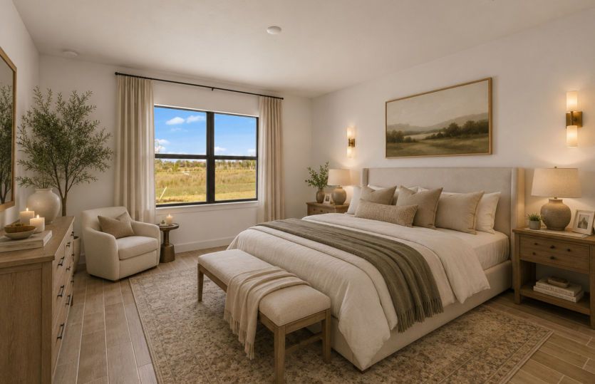 Owner's suite | Virtually staged for illustrative purposes
