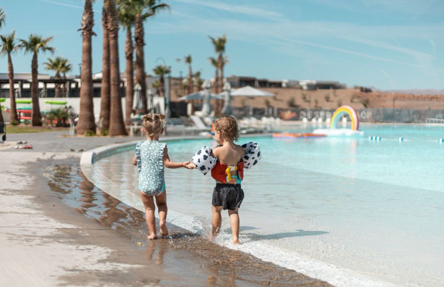 Fun in the Desert Color Lagoon