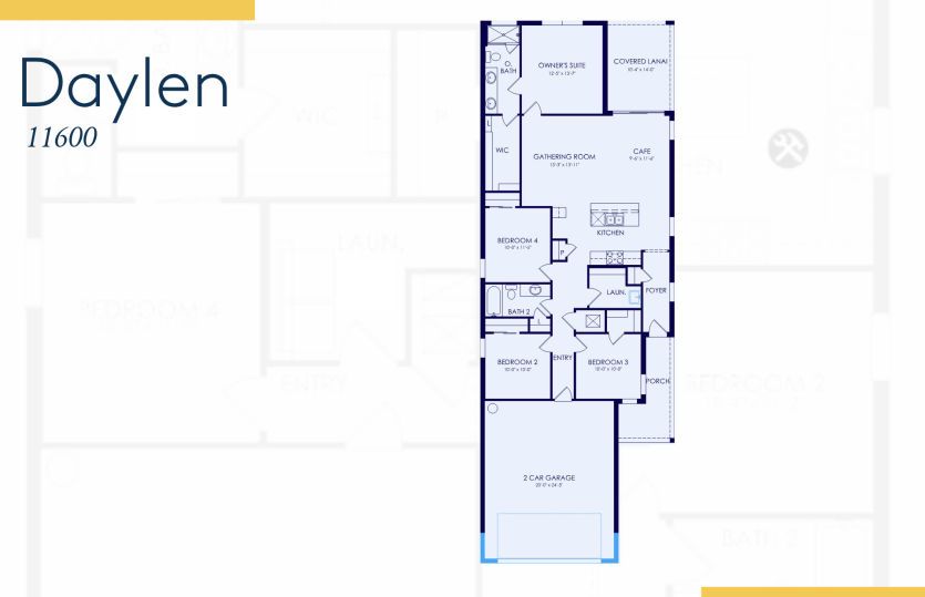 Floor plan of this home