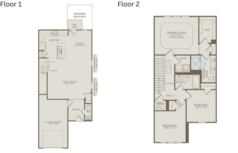 Floor Plan Level 1 & Level 2