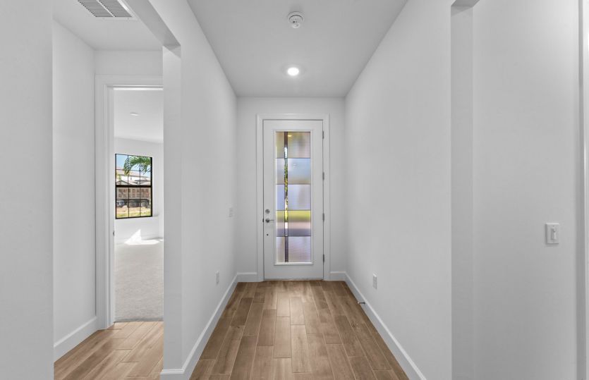 Inviting foyer