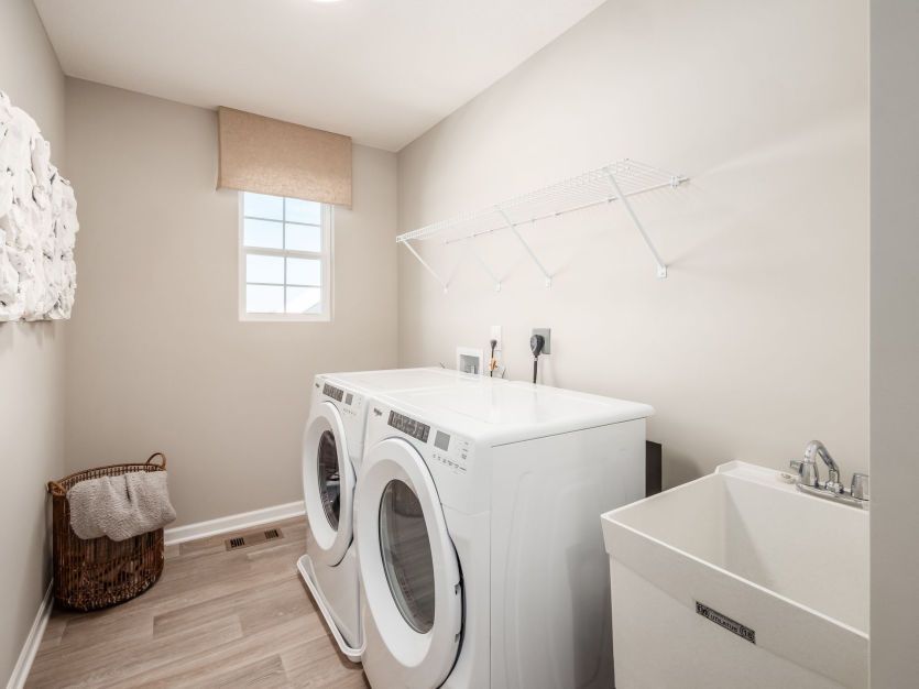 Laundry Room just Steps Away