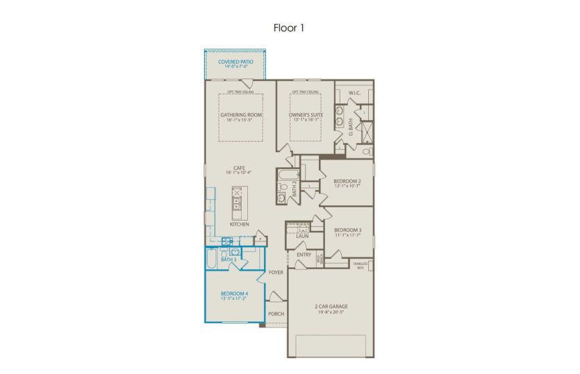Floor plan for home