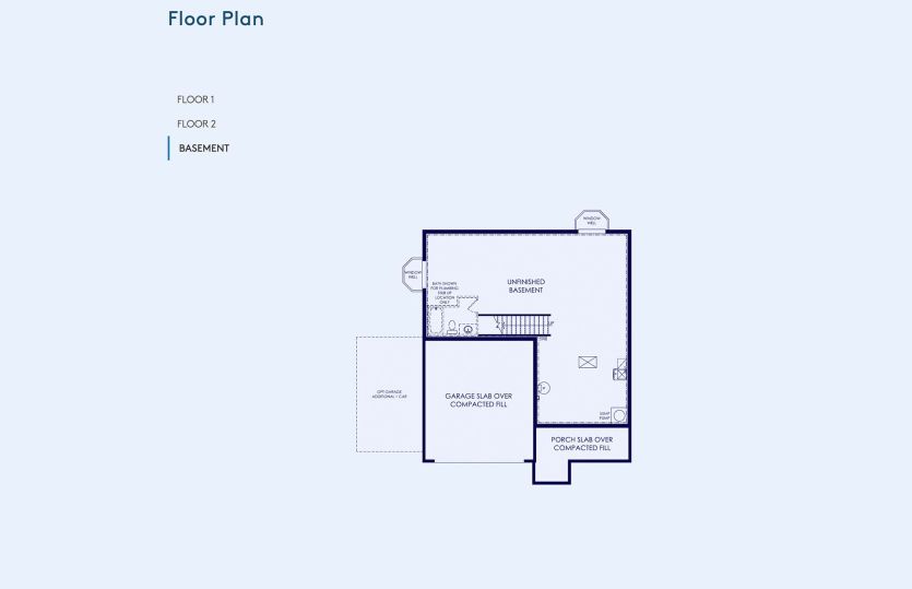 Pathmaker Floor Plan, Quick Move-In Home, Basement