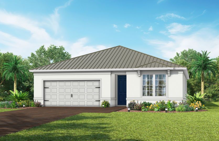 Exterior FM1 with metal roof option