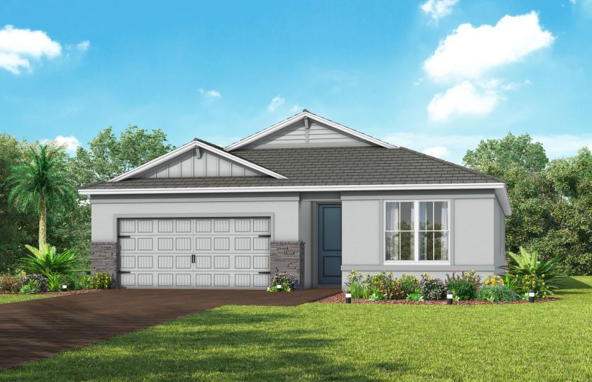Exterior CO1 with optional stone