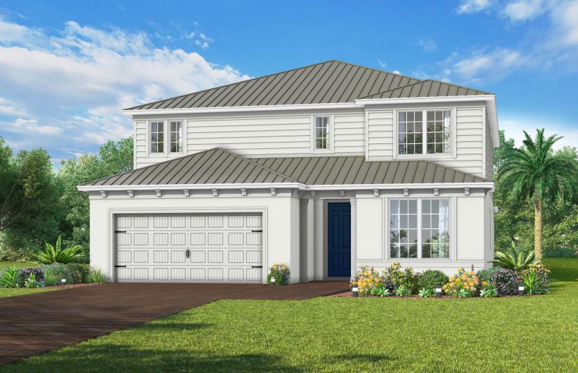 Exterior FM1 with optional metal roof