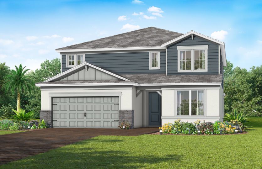 Exterior CO1 with optional stone
