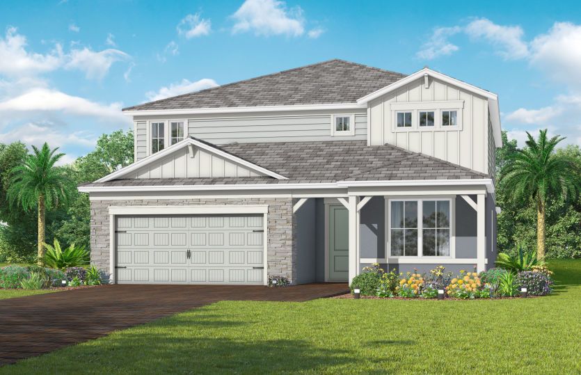 Exterior CO2 with optional stone