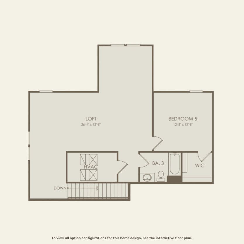 Second Floor 5 br / 4 ba