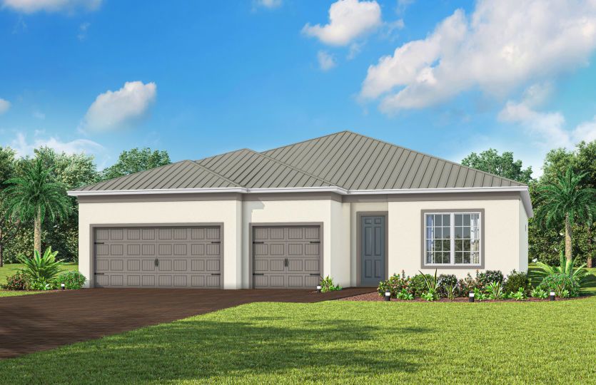 Exterior FM1 with optional metal roof