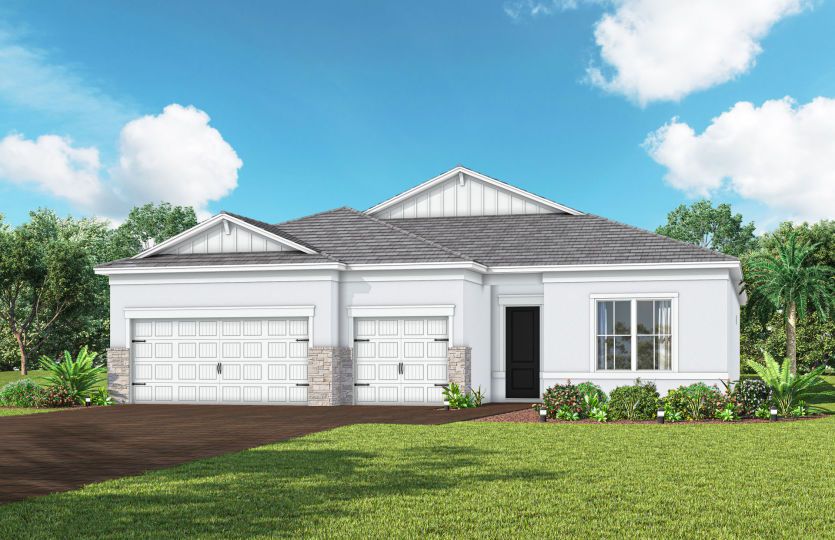 Exterior CO1 with optional stone