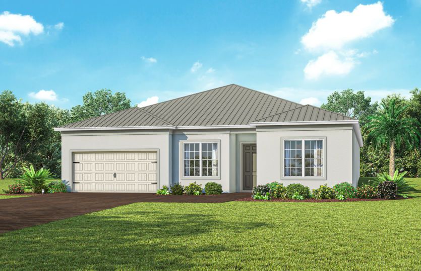 Exterior FM1 with optional metal roof