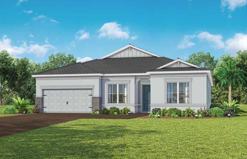Exterior CO1 with optional stone