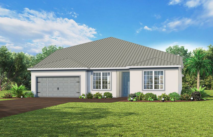 Exterior FM1 with optional metal roof