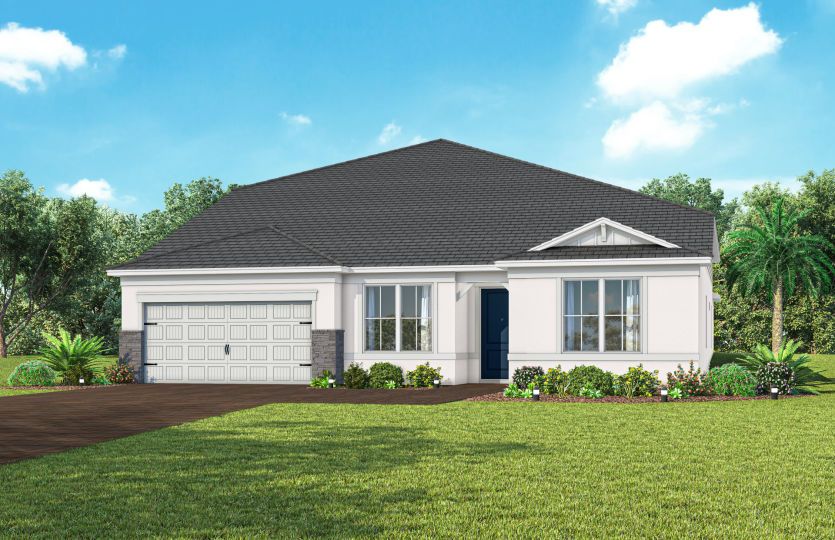 Exterior CO1 with optional stone