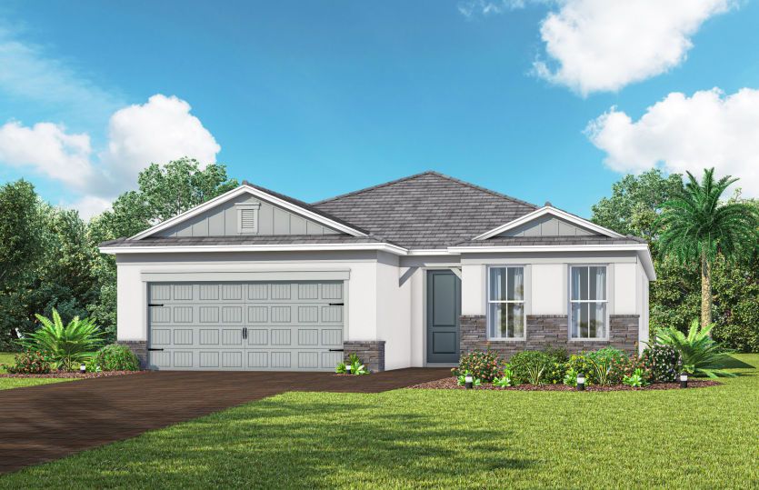 Exterior CO2B with optional stone
