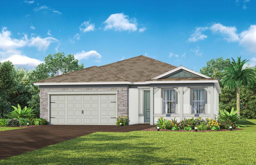 Exterior CO3 with optional stone