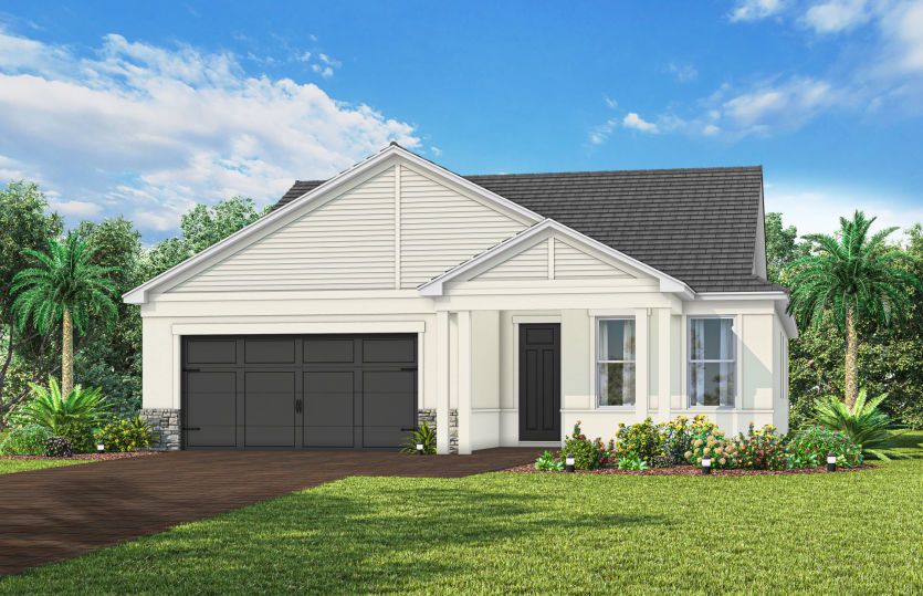 Exterior LH2 with optional stone