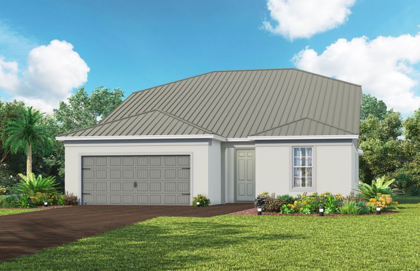 Exterior FM1 with metal roof option