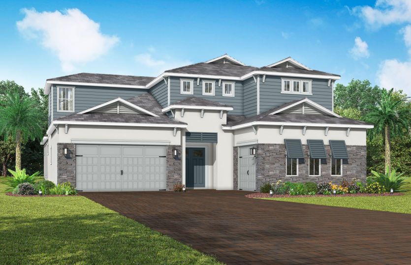 Exterior CO3 with optional stone