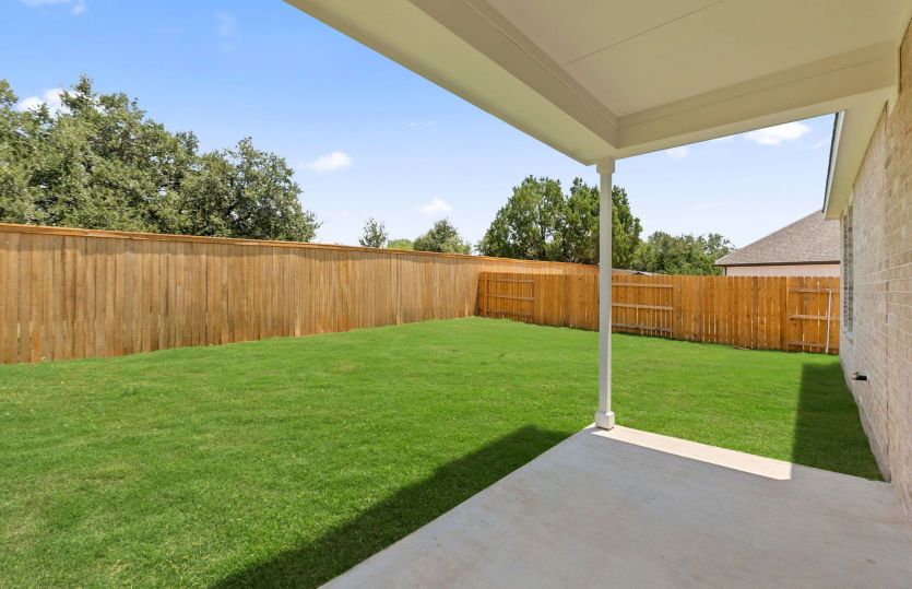 Covered Back Patio