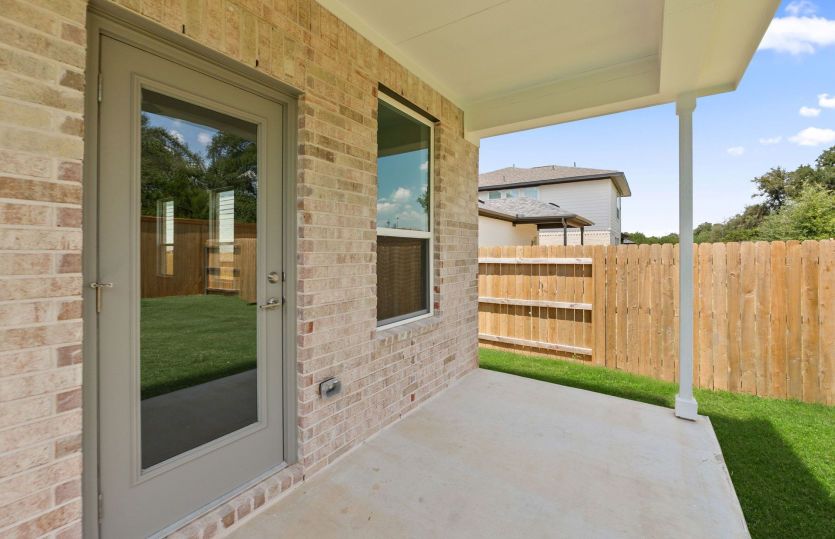 Covered Back Patio