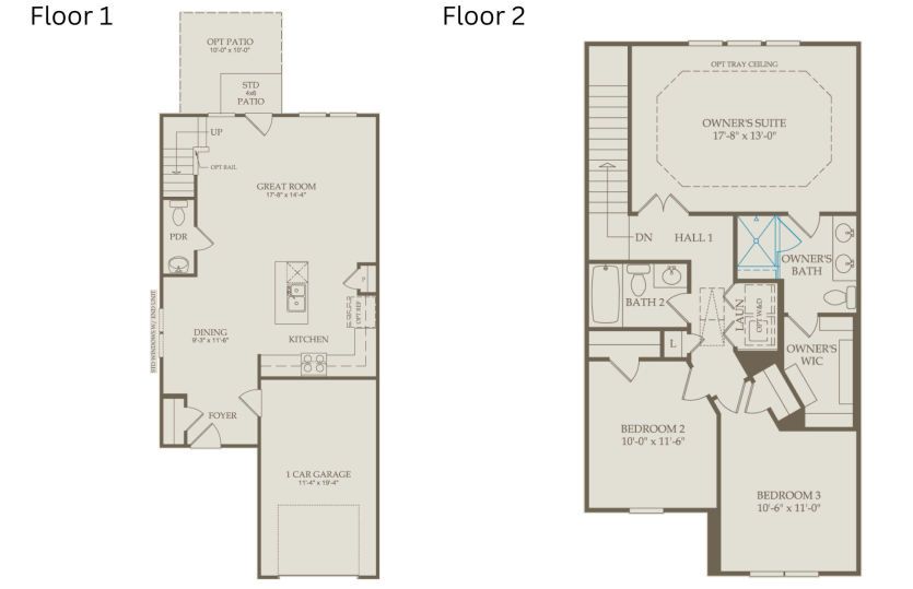 Floor Plan Level 1 & Level 2